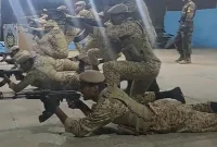 فیلم: اجرای عملیات رزم شبانه در پادگان میشداغ