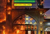 مسجد را سوزاندند…