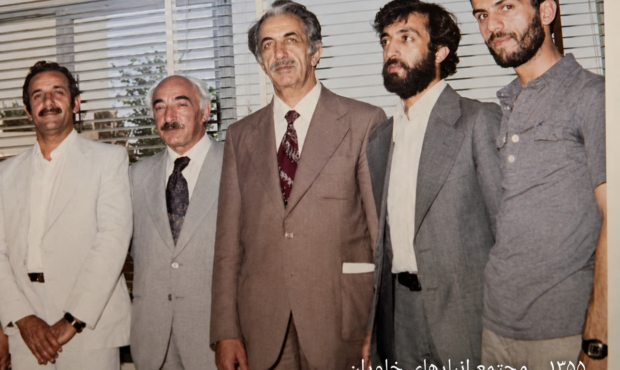 تصویری از پدربزرگ شهیده زهرا حدادعادل