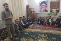 حضور مدیرعامل و ارکان راهبری شرکت مجتمع معادن مس تکنار در روستای کلاته جمعه